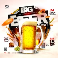 beer bash Post Instagram template