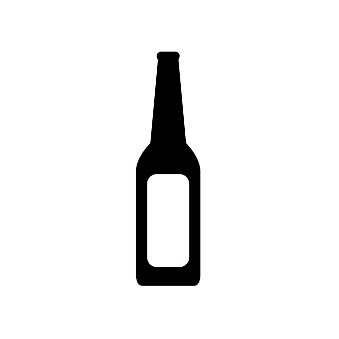Beer bottle Logo template