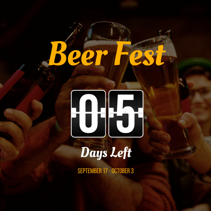 Beer Fest 2022 Template PosterMyWall