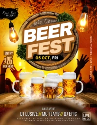Beer fest Flyer template