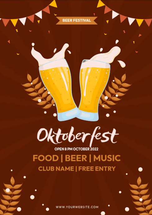 Beer Party Flyer Template PosterMyWall beer-party-flyer-template-postermywall