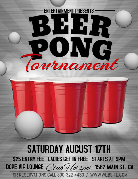Beer Pong Template PosterMyWall beer-pong-template-postermywall