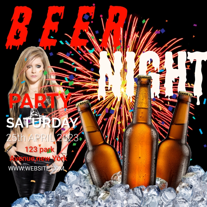 Beer sale poster Template PosterMyWall