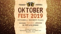 Beerfest Celebration Event Invitation Video template