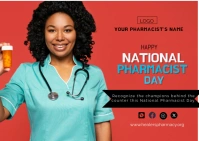 Behind the Counter Champions Postcard template