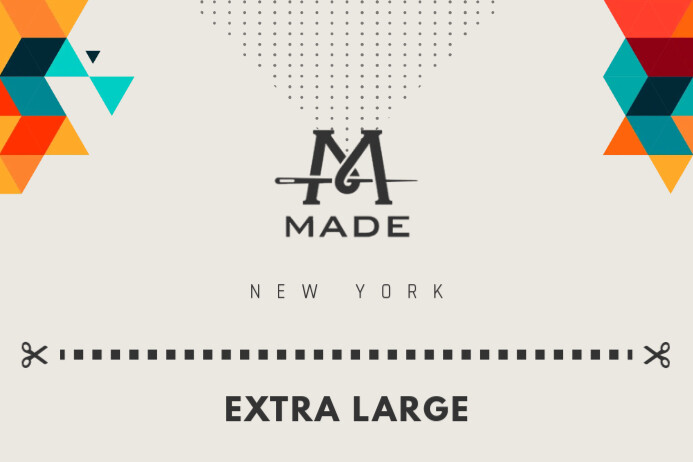 Retail Label Layout Beige Fashion Retail Label Template | PosterMyWall