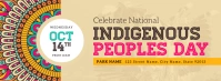 Beige Indigenous Peoples Day Event Facebook C template