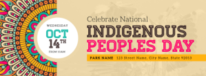 Beige Indigenous Peoples Day Event Facebook C template