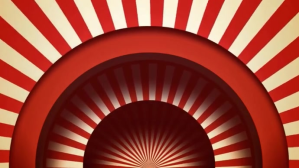 Beige Red Video-centric Place Video Background Digitale Vertoning (16:9) template