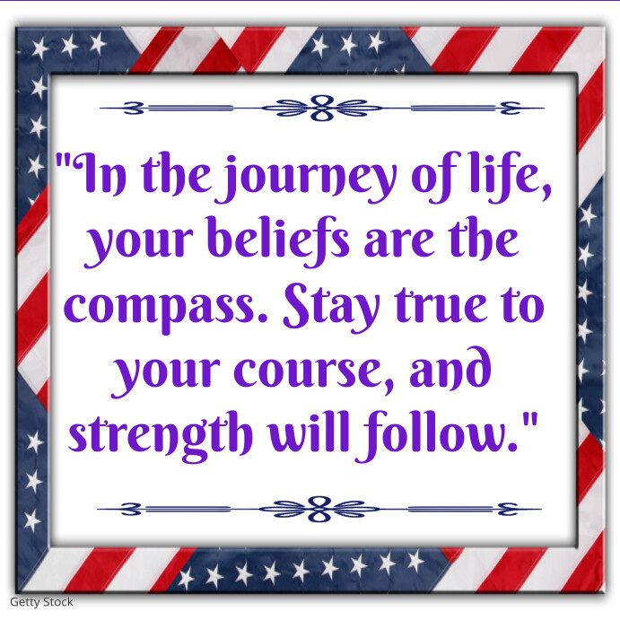 Believe quotes Instagram Post template