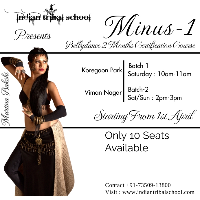 Bellydance classes Instagram Post template