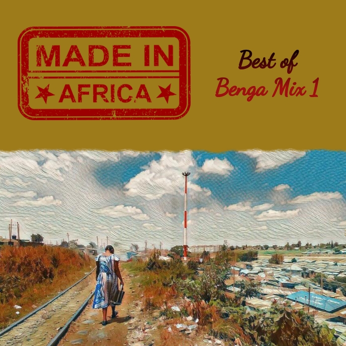 Benga Mix 1 Album Cover template