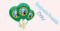 Benjamin Franklin Day Facebook Ad template