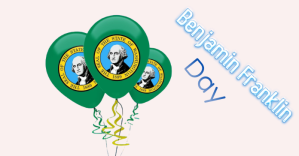 Benjamin Franklin Day Facebook Advertensie template