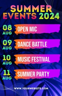 Berbasis Daftar Summer Events Tabloid Boulevardzeitung template