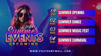 Berbasis Daftar Summer Upcoming Event Pos Twi Twitter 帖子 template