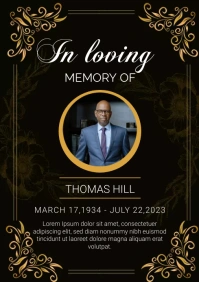 BEREAVEMENT CARDS A3 template