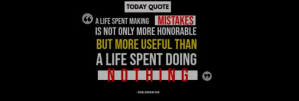 Berhnard shaw quote motivation 2022 LINKEDIN template