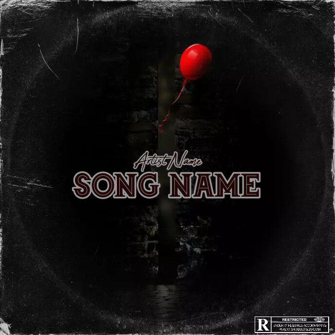 best Album Cover music art trap mixtape rap template