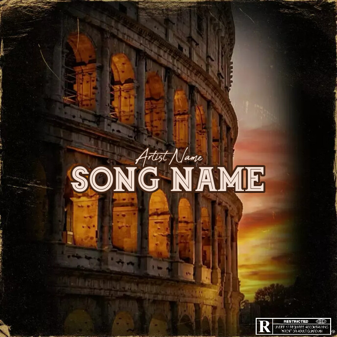 best Album Cover music art trap mixtape rap Template | PosterMyWall