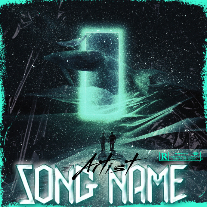 Best Album  Cover music art trap mixtape rap Обложка альбома template