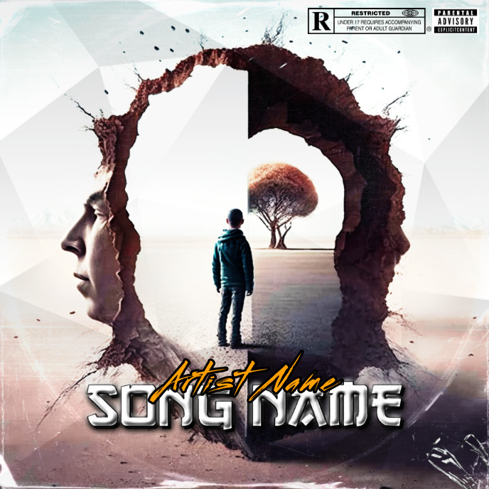 Best Album  Cover music  art trap mixtape rap template