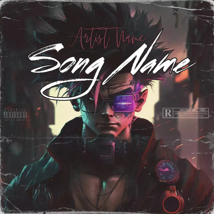 Best Album Cover music art trap mixtape rap Template | PosterMyWall