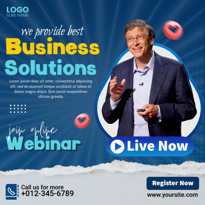 Copy of Best Business Solution PosterMyWall