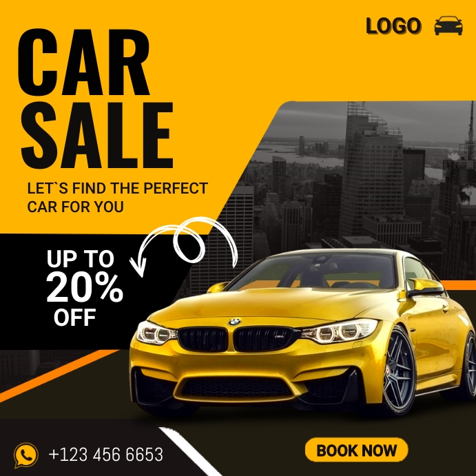 Best Car Ads Template | PosterMyWall