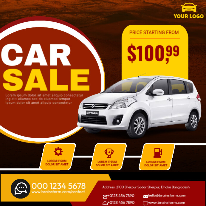 Best Car Sale Template PosterMyWall