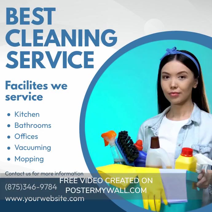 Best Cleaning Service Template | PosterMyWall