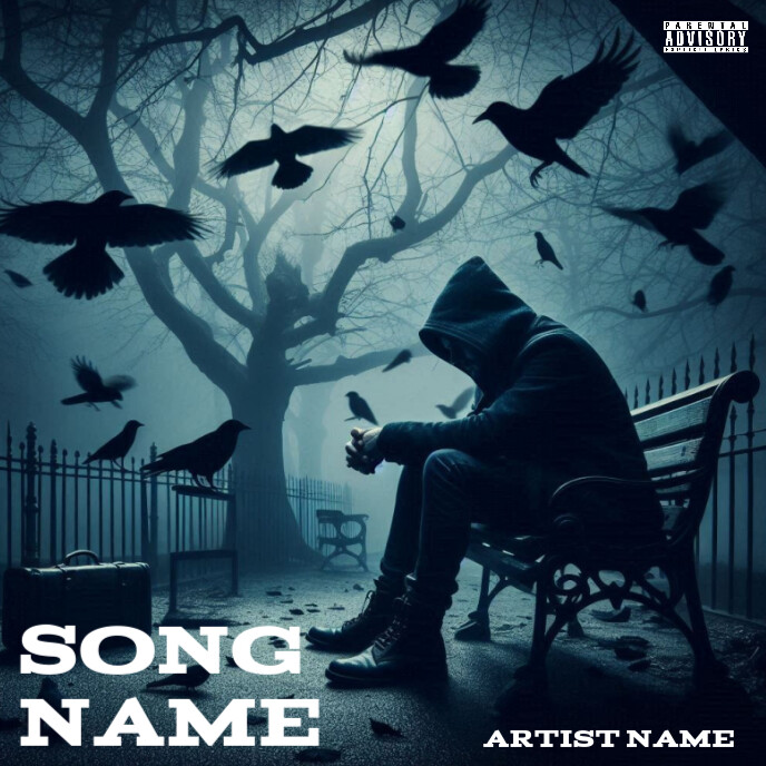 Best Cover Album Music Art Trap Mixtape Rap  Album Cover template