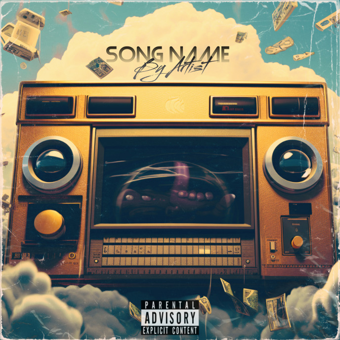 Copy of Best Cover Album music art trap mixtape rap | PosterMyWall