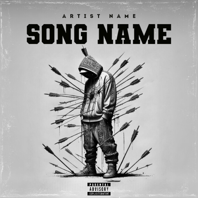 Best Cover Album music art trap mixtape rap template