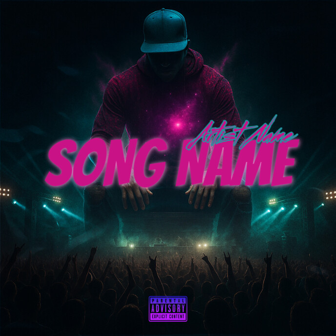 Best Cover Album music art trap mixtape rap Albumcover template