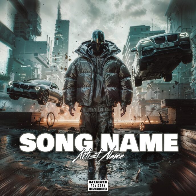 Copy of Best Cover Album music art trap mixtape rap | PosterMyWall