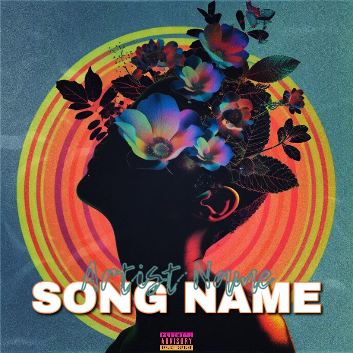 Best Cover Album music art trap mixtape rap template