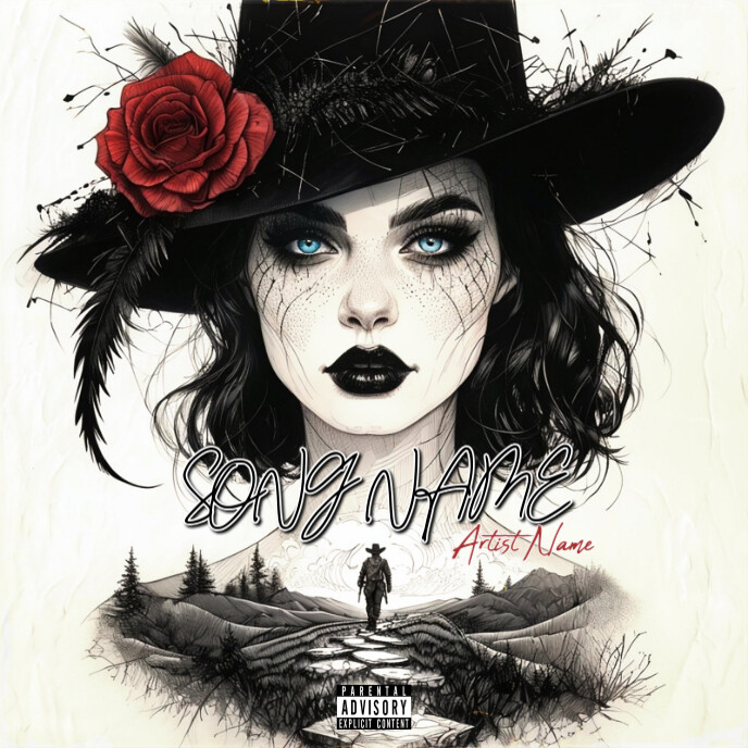 Best Cover Album music art trap mixtape rap Capa de álbum template
