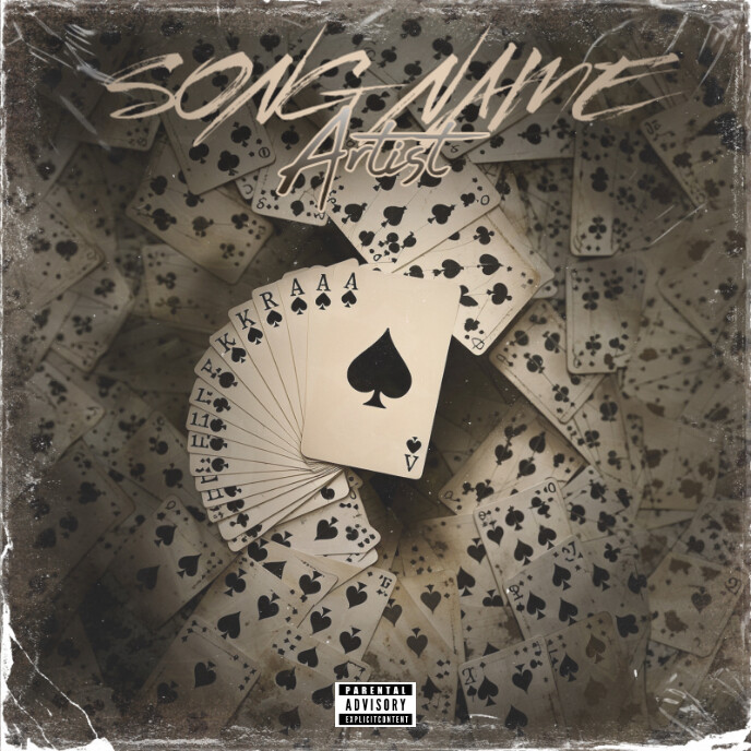 Best Cover Album music art trap mixtape rap Template PosterMyWall