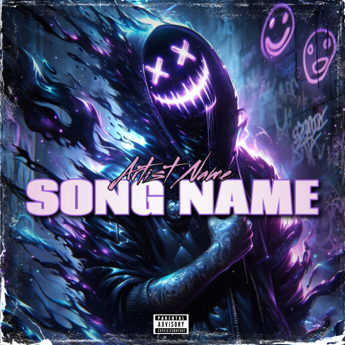 Best Cover Album music art trap mixtape rap Capa de álbum template