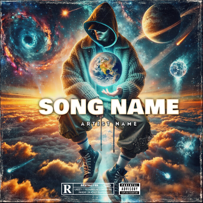 Copy of Best Cover Album music art trap mixtape rap | PosterMyWall