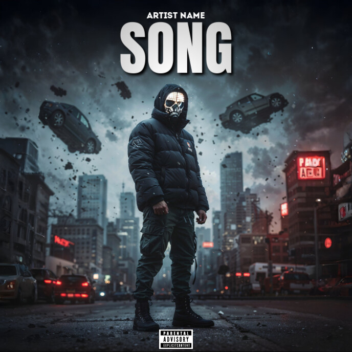 Copy of Best Cover Album music art trap mixtape rap | PosterMyWall