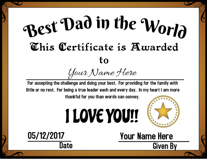 Best Dad in the World Template | PosterMyWall best-dad-in-the-world-template-postermywall