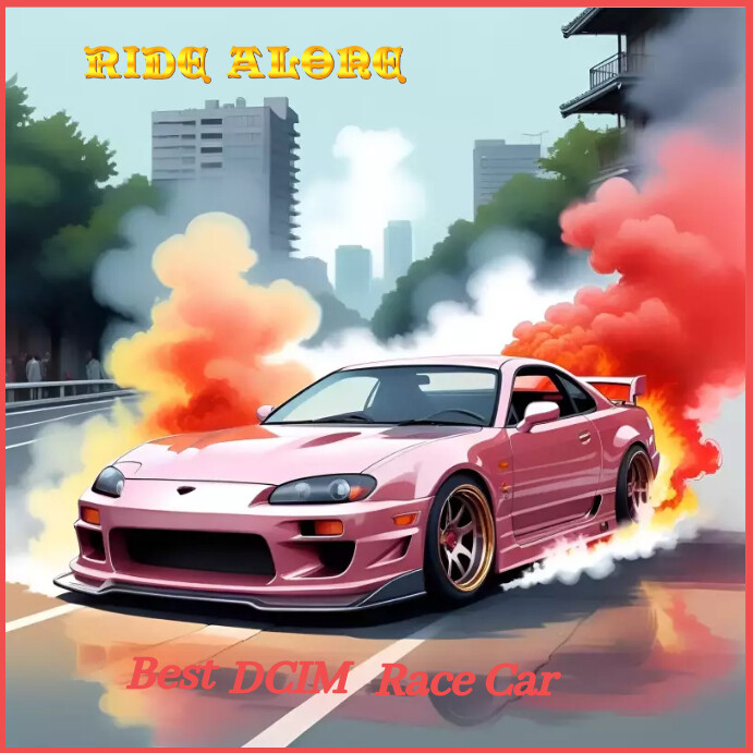 Best DCIM Race Car Publicação no Instagram template