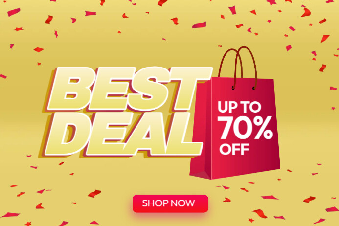 Ad Deal Best Deal Ads Template | PosterMyWall