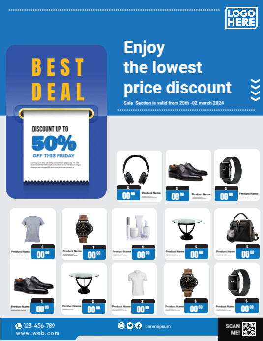 Copy of Best Deal Promo Ads | PosterMyWall