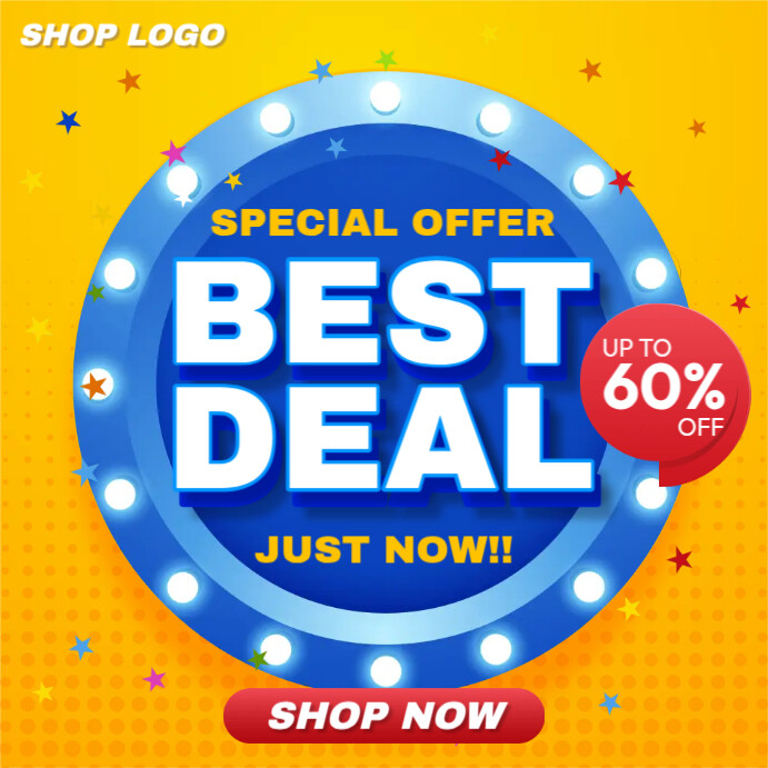 Best Deal Template | PosterMyWall