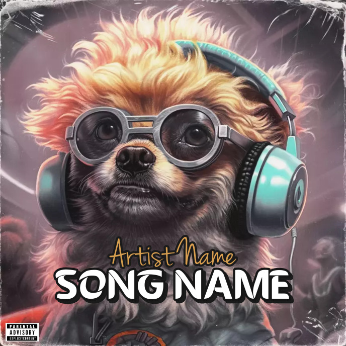 Best dog Album Cover art trap mixtape rap | PosterMyWall