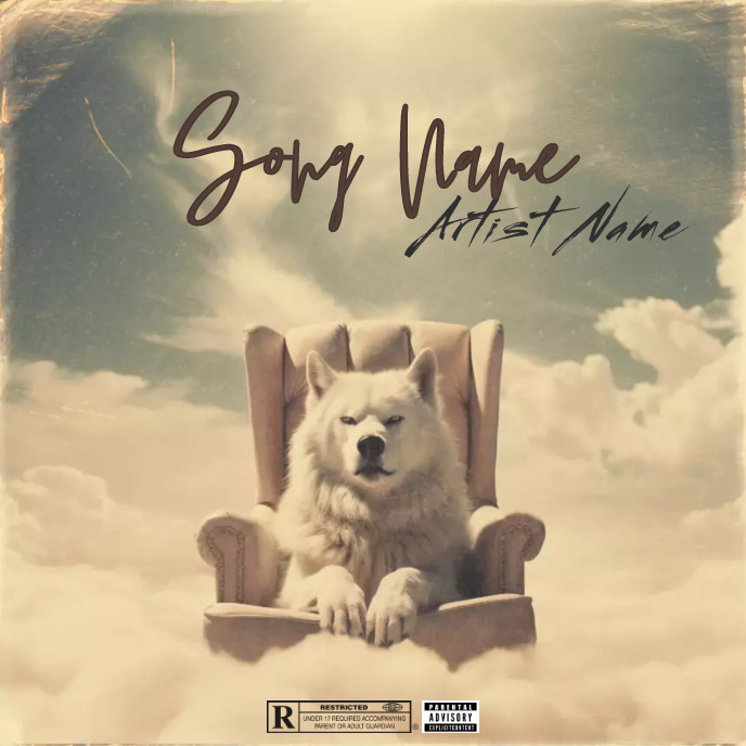 Best dog Album Cover art trap mixtape rap Template | PosterMyWall