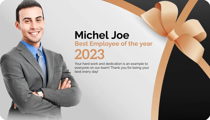 Best employee card Template | PosterMyWall